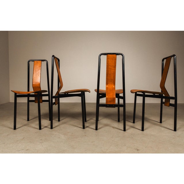 Irma Dining Chairs by Achille Castiglioni for Zanotta, Italy, 1970s, Set of 6 For Sale - Image 14 of 15