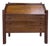 Antique Cron-Kills Co. Arts & Crafts Mission Tiger Oak Secretary Desk For Sale