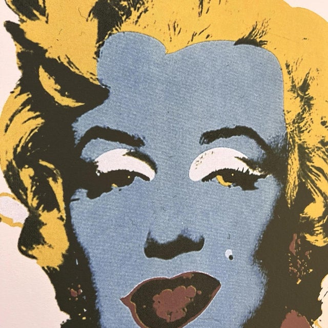 Portraiture 1986 Carnegie Museum of Art After Andy Warhol "Marilyn Monroe" Lithograph For Sale - Image 3 of 11