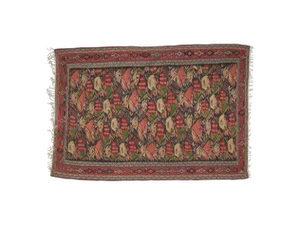 1980s Persian Kilim Rug - 9'1" X 6'3"