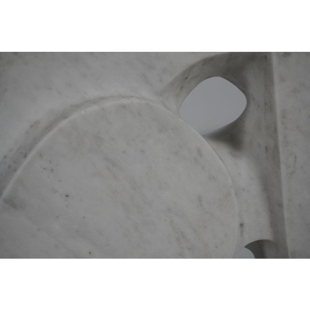 French Artist, Large Abstract Organic Sculpture, 1970s, Marble For Sale - Image 11 of 12