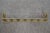 French Vintage French Style Wreath & Lyre Brass Fireplace Fender For Sale - Image 3 of 9