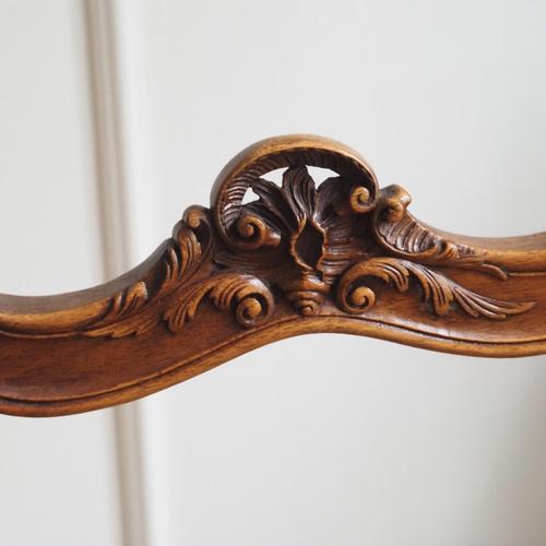 French Rococo Chairs with Viennese Caning, 1900, Set of 2 For Sale - Image 4 of 14