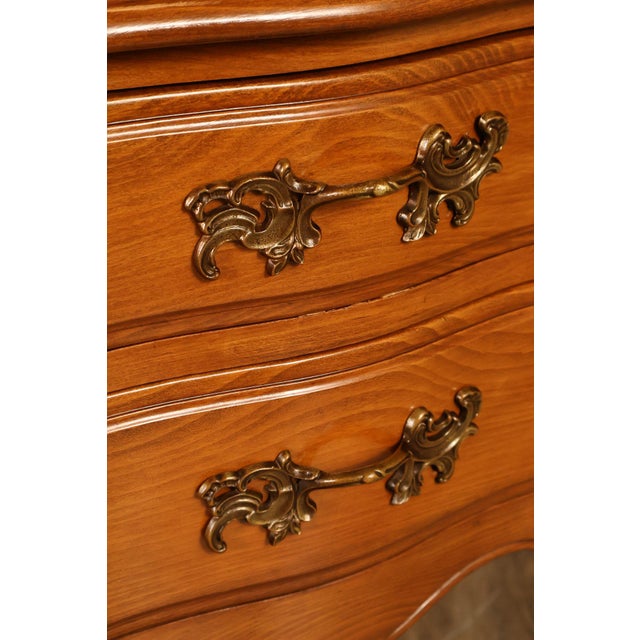 Davis Cabinet Company French Provincial Style Desk With Hutch And Chair For Sale - Image 10 of 18