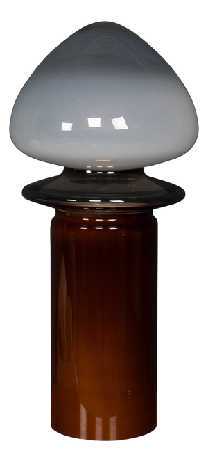 Vintage Italian Hand-Blown Glass Lamp, 2000
