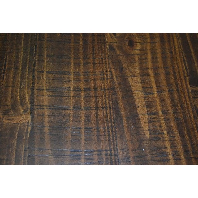 Crafters and Weavers Greenview Kitchen Island - Distressed Black - 39" For Sale In Chicago - Image 6 of 7