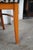 4 Vintage Isa International Biedermeier Style Modern Cherry Dining Side Chairs For Sale - Image 9 of 12