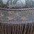 Vintage Upholstered American Modern Round Tufted Bench Poof Ottoman For Sale - Image 10 of 12