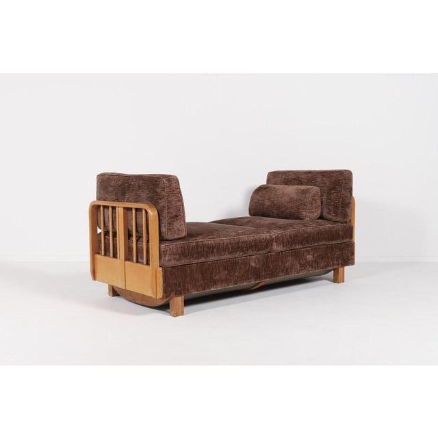 Mid-Century Italian Daybed, 1950s For Sale - Image 4 of 15