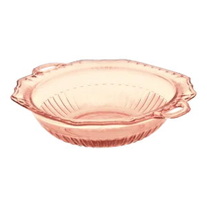 Pink Panel Floral Bowl