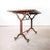 Brown French Intricate Relief Cast Base Table, 1940s For Sale - Image 8 of 8