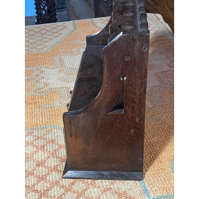 English Late 19th Century English Pipe Cabinet With 4 Pipes For Sale - Image 3 of 13