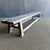 Late 20th Century Reclaimed Elm Wood Low Bench 66" For Sale - Image 13 of 14