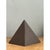 Mid-Century Modern Vintage Sarreid Patinated Metal Pyramid Sculpture For Sale - Image 3 of 12