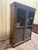 Louis XVI Two-Door Display Bookcase in Fir Wood, Marquetry and Brass Stringing For Sale - Image 3 of 10
