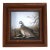 Abercrombie & Fitch X Hand Painted Quail Composition Relief Sculpture & Landscape by Joseph Q. Whipple (Signed) For Sale