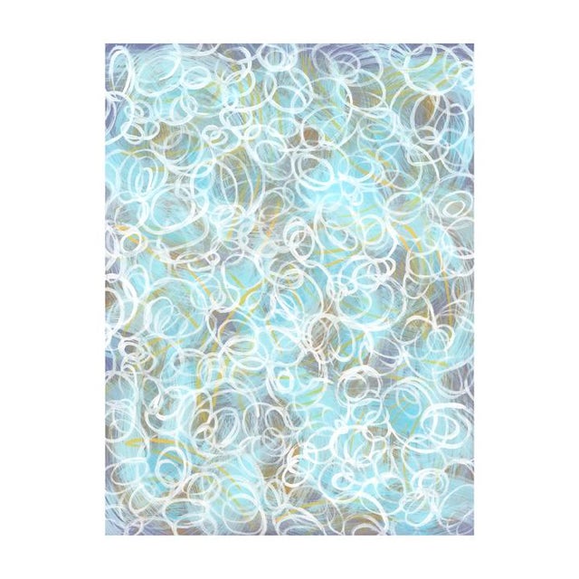 Minimalist Abstract Painting, Vapor Study For Sale - Image 4 of 5