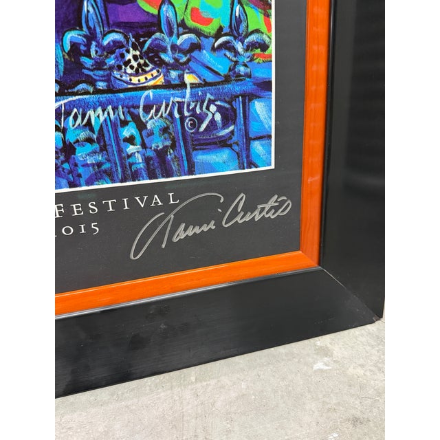 Impressionist French Quarter Festival 2015 Signed Artist Proof Tami Curtis 394/400 For Sale - Image 3 of 5