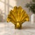 Vintage Gilt Brass Nautilus Shell Catchall Bowl | Hollywood Regency Coastal Decor For Sale - Image 4 of 5