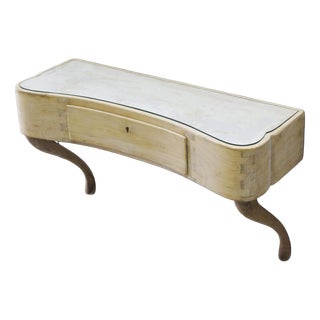 Vintage Kidney-Shaped Console Table by Paolo Buffa, 1950s For Sale