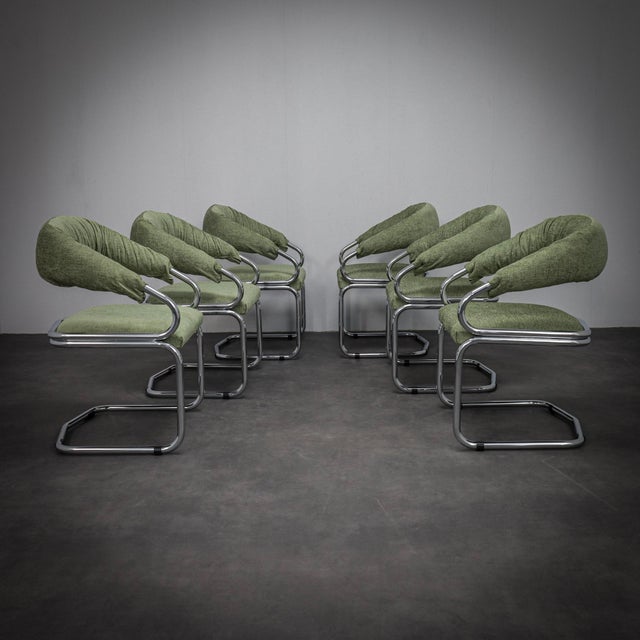 Dining Chairs by Giotto Stoppino for Kartell, 1970s, Set of 6 For Sale - Image 10 of 10