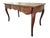 Vintage Mid-Century Italian Desk With Cloth-Lined Drawers For Sale - Image 4 of 18