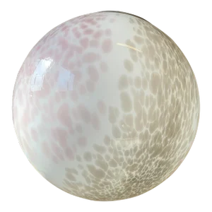 1990s Contemporary Murrine Multicolors Sphere Pendant in Murano Glass