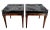Mid 20th Century Mid-Century Hollywood Regency Maison Jansen Style Tufted Low Stools - a Pair For Sale - Image 5 of 5
