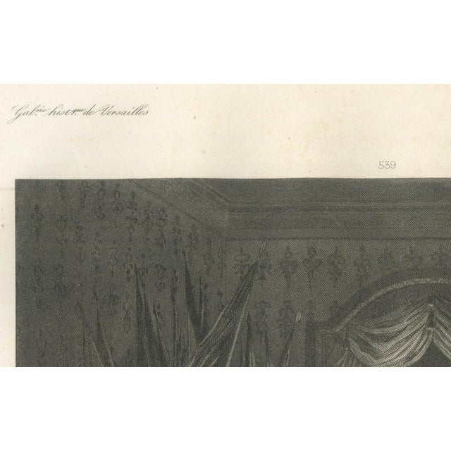Paper After Adolphe Roehn, Napoleon Accepts Captured Banners in Milan, Engraving, 1840 For Sale - Image 7 of 9