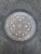 Anglo-Indian Carved Rosewood Folding Table with Floral Inlay For Sale - Image 4 of 8