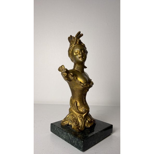 Belle Époque Bronze Sculptures, 1800s, Set of 2 For Sale - Image 3 of 16