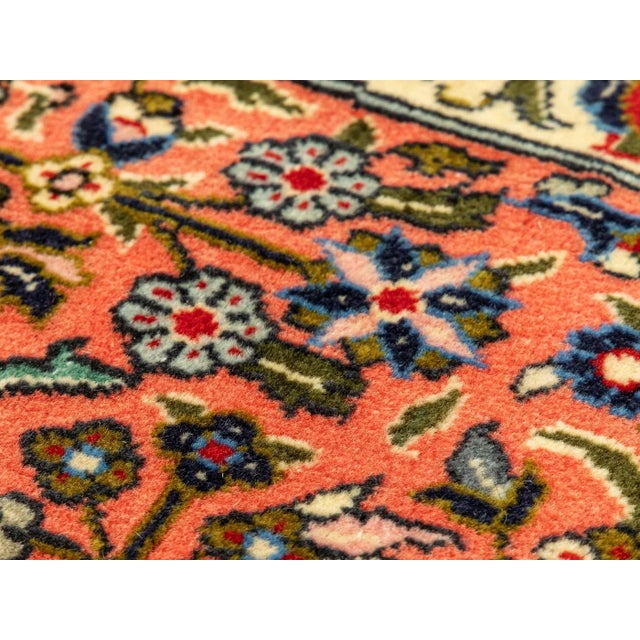 Vintage Silk Rug, 1960s For Sale - Image 6 of 14