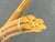 Brown Mid Century McGuire Style Bamboo With Rawhide Wrap and Glass Top Dining Table For Sale - Image 8 of 16