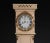 Bornholmer grandfather at 1880 Danish Bornholmer Standwatch is enclosed in beige and has gold-wrapped ornaments. The dial...