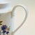 Ceramic Mid Century Bavarian Porcelain Teapot With Blue Floral Design - Made by Schumann - Arzberg, Germany 1960s For Sale - Image 7 of 14