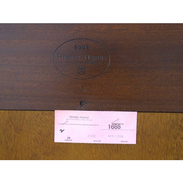 Henkel Harris Model 2302 Mahogany Curio Cabinet For Sale - Image 18 of 18