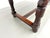 Vintage Farmhouse Table in Walnut with Turned Legs, 1950s For Sale - Image 16 of 18