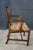 Antique Chippendale Style Interlaced Back Mahogany Armchair Dining Desk Chair For Sale - Image 14 of 18