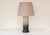 Large Monochrome Acrylic Table Lamp from Tranås Sweden, 1980s For Sale - Image 6 of 13