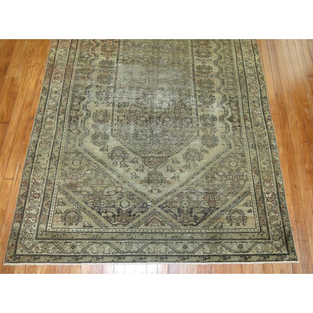American Early 20th Century Shabby Chic Persian Malayer Rug For Sale - Image 3 of 6