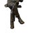 Metal Bronze Albert Einstein Statue on Garden Bench For Sale - Image 7 of 10
