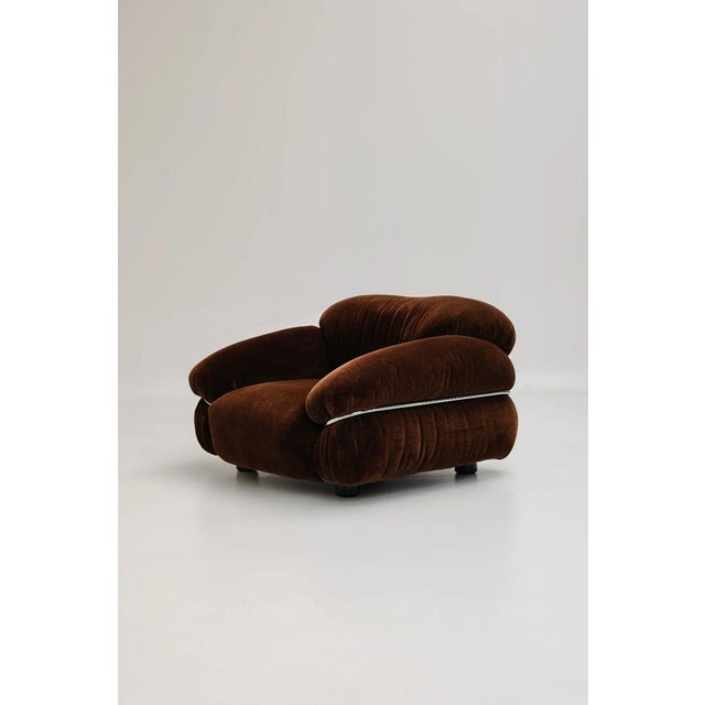 Sesann Lounge Chair by Gianfranco Frattini for Cassina, 1970s For Sale - Image 10 of 10