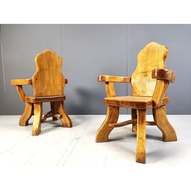 Vintage Brutalist Armchair, 1960s For Sale - Image 13 of 14