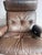 Vintage Scandinavian Leather Swivel Lounge Chair, 1970s For Sale - Image 4 of 8