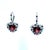 Natural Tourmaline Ruby Diamond Dangle Earrings 14k WG 10.53 TCW Certified For Sale - Image 15 of 18