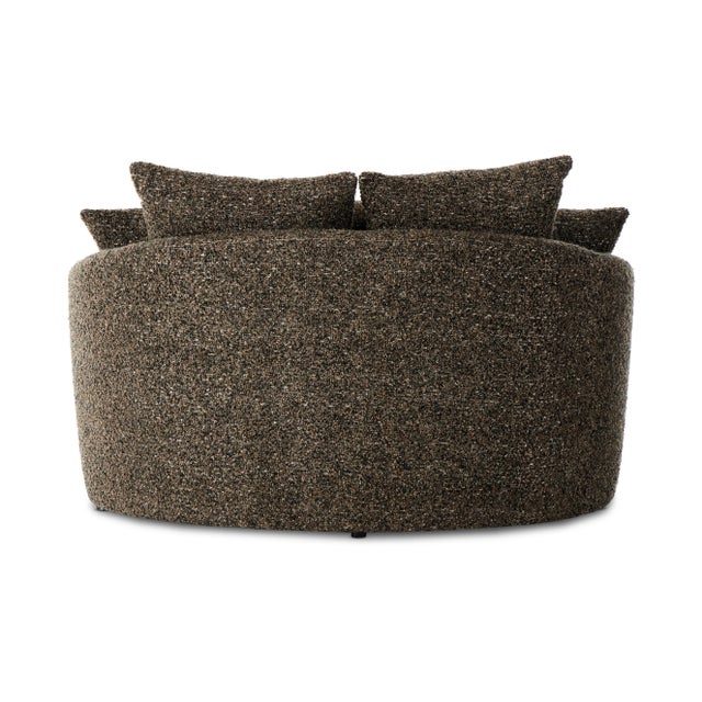 Textile Four Hands Chloe Media Lounger, Ivan Granite For Sale - Image 7 of 11