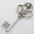 Vintage Italian Handmade Silver Key Figurine, Tuscany, Italy, 1980s For Sale - Image 13 of 13
