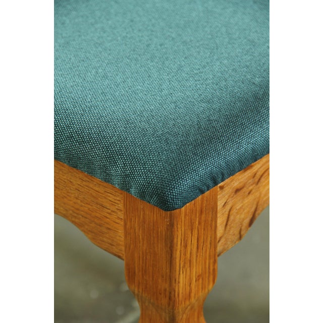 Vintage Razorblade High Back Dining Chairs by Henning Kjærnulf, Denmark, 1960s, Set of 6 For Sale - Image 9 of 18
