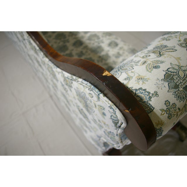 Late 18th Century Antique 19th-Century Maritime Canadian Mahogany Empire Settee / Sofa (Attributed to Nisbet or Lawrence Circle) For Sale - Image 5 of 9