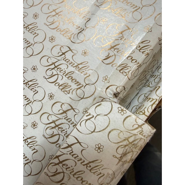 Circa 1998 Franklin Mint "Scarlett's Portrait" Doll For Sale - Image 9 of 12